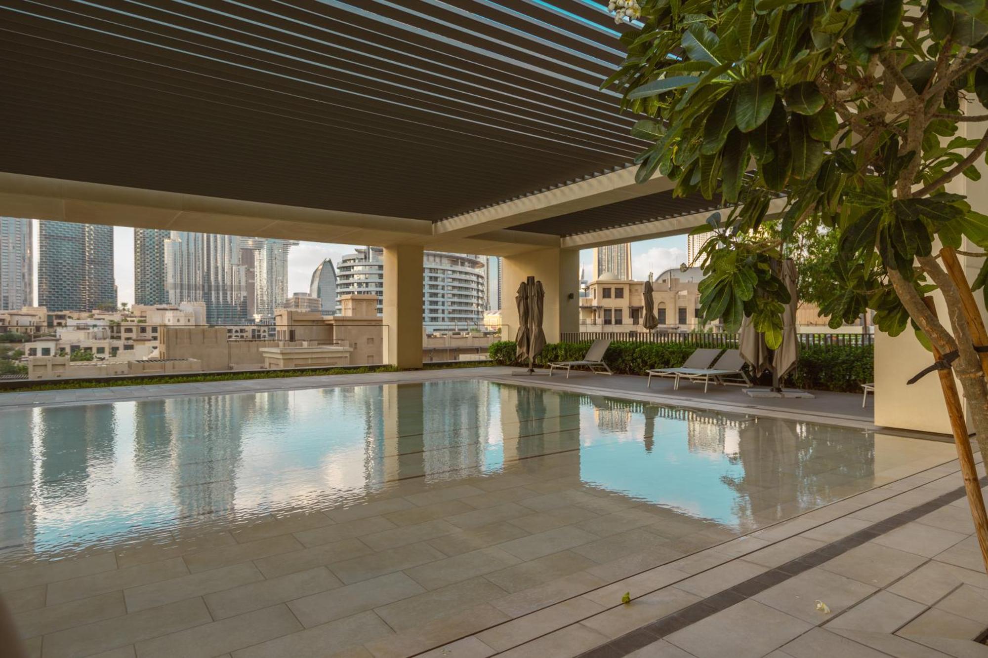 Apartamento Prime Retreats @ Burj Royale By Emaar Dubái Exterior foto